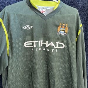 Manchester City Umbro goalkeepers jersey size 52